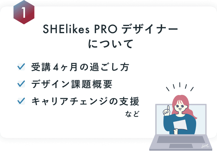 1. SHElikes PRO デザイナーについて